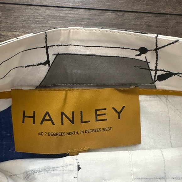 Abstract Print Button-Front Skirt - Picture 3 of 5